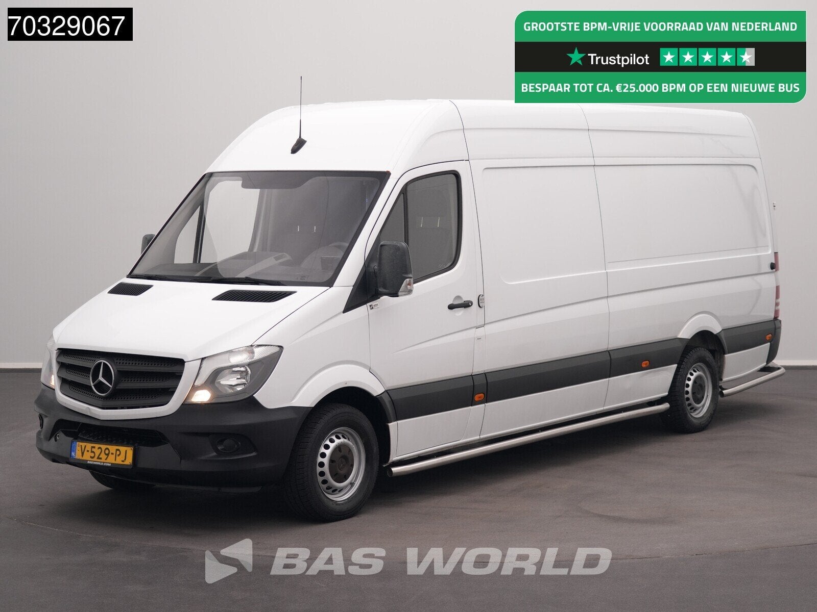Mercedes Sprinter 311 CDI Automaat L3H2 Camera Euro6 L3 Pakk, Auto's, Bestelwagens en Lichte vracht, Automaat, Stof, Euro 6, 4 cilinders