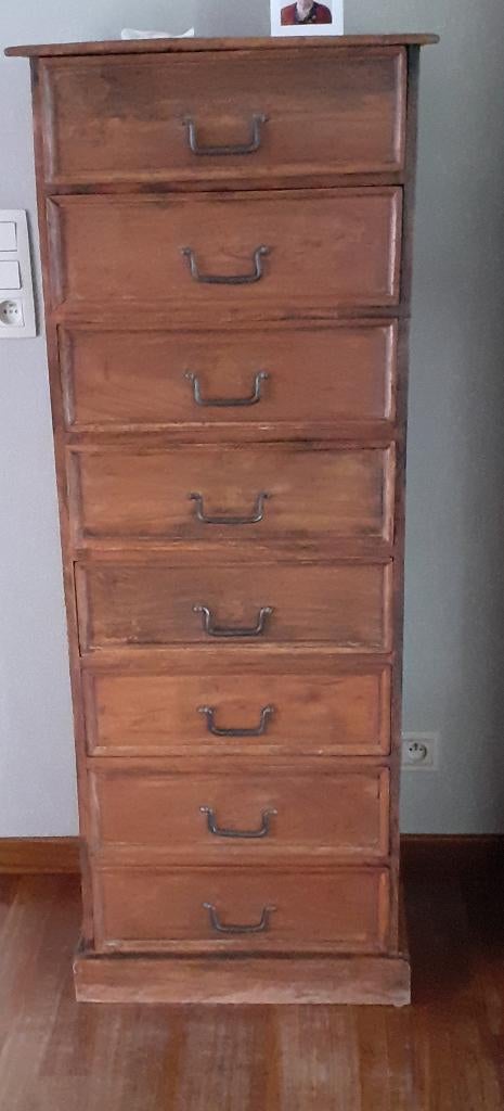 oud houten ladekast, Antiek en Kunst, Ophalen
