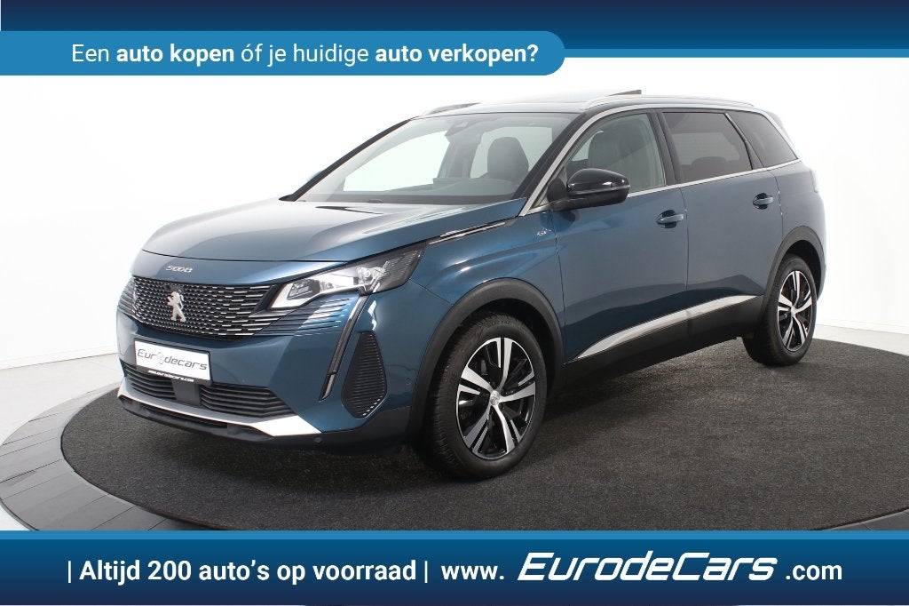Peugeot 5008 GT-Line 130 *1ste Eigenaar*7-Zits*, 1199 cc, 7 zetels, Leder, 5 deurs