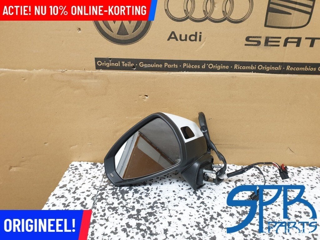 A3 8V LS9R SIDE-ASSIST LINKS Buitenspiegel Sportback SPIEGEL, Audi, Enlèvement ou Envoi, Audi, Utilisé