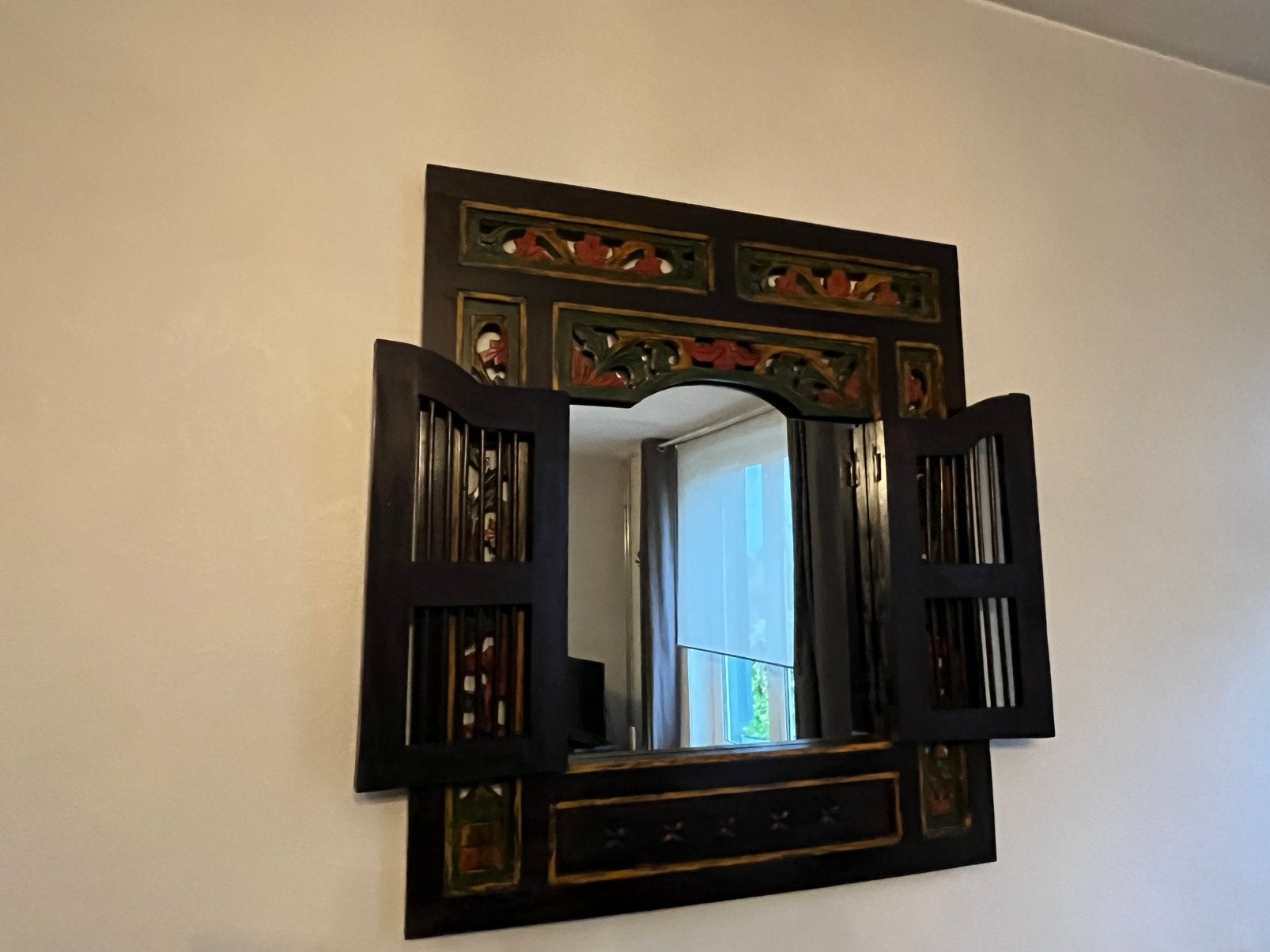 Miroir decoratif indonesien, Enlèvement, Comme neuf