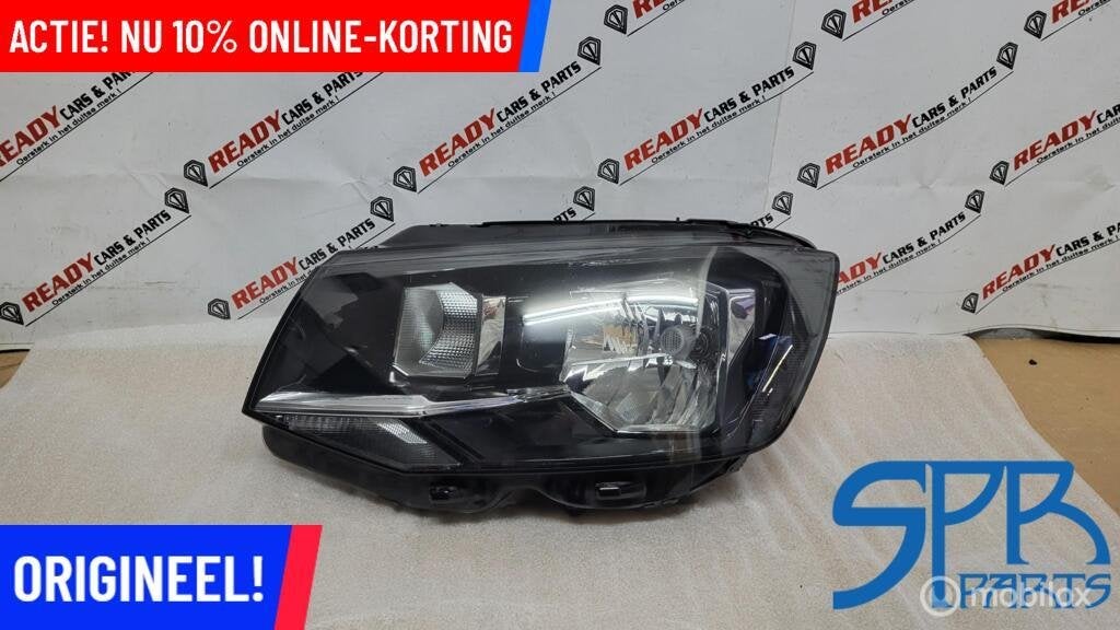 VW TRANSPORTER T6 H4 Koplamp LINKS 7E1941015AB HALOGEEN ORGI, Enlèvement ou Envoi, Volkswagen, Utilisé, Volkswagen