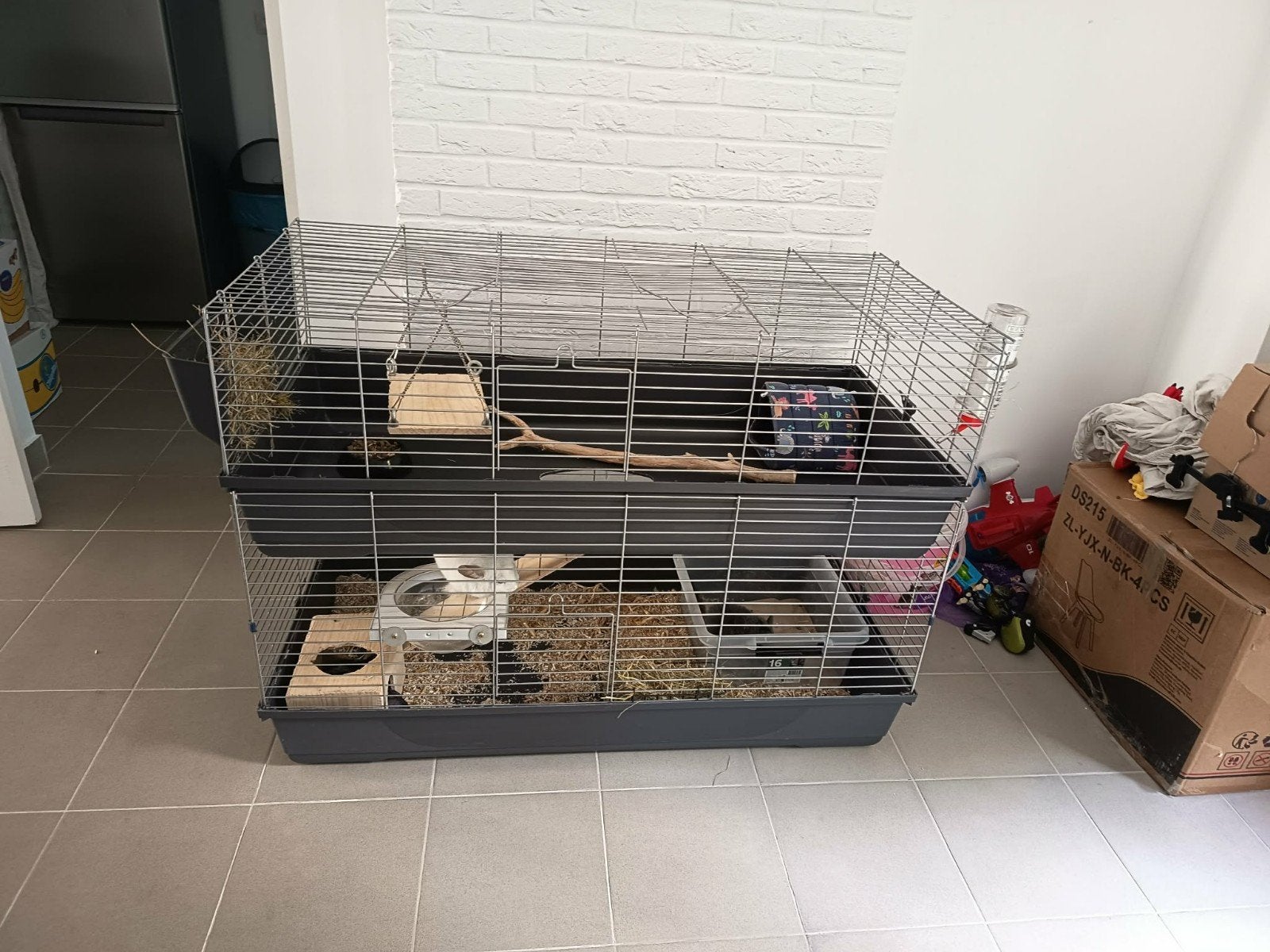 a vendre cage pour rongeur ou chinchilla, Enlèvement, Utilisé, Cage, Chinchilla