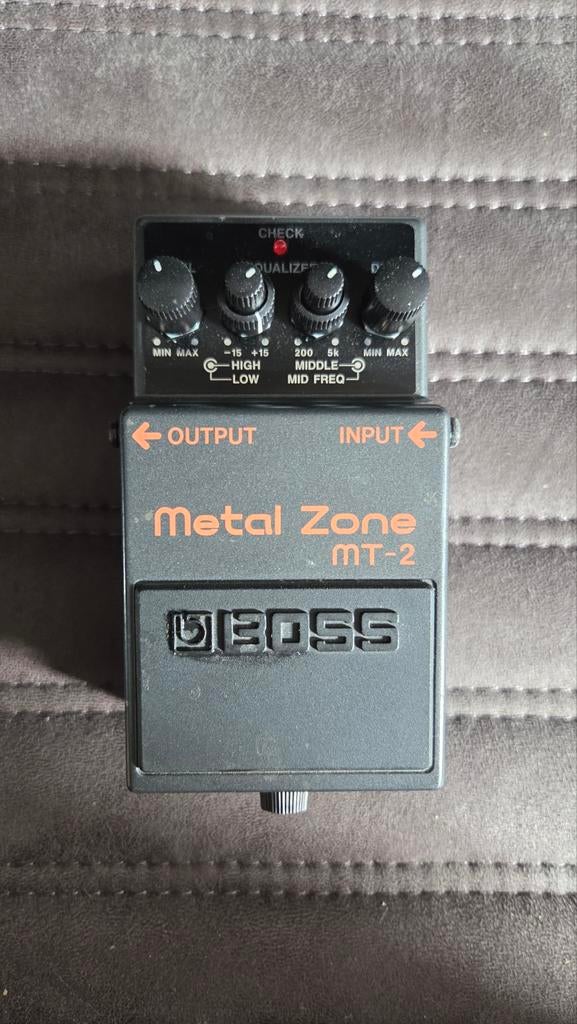BOSS MT-2 metalzone effectpedaal, Ophalen, Zo goed als nieuw, Distortion, Overdrive of Fuzz