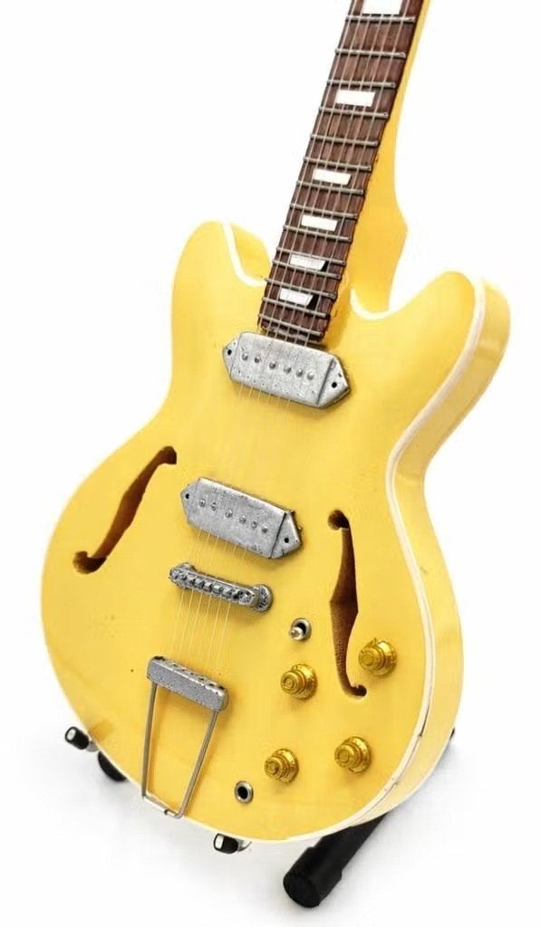 Miniatuurreplica Epiphone Casino gitaar - The Beatles, Ophalen of Verzenden, Nieuw