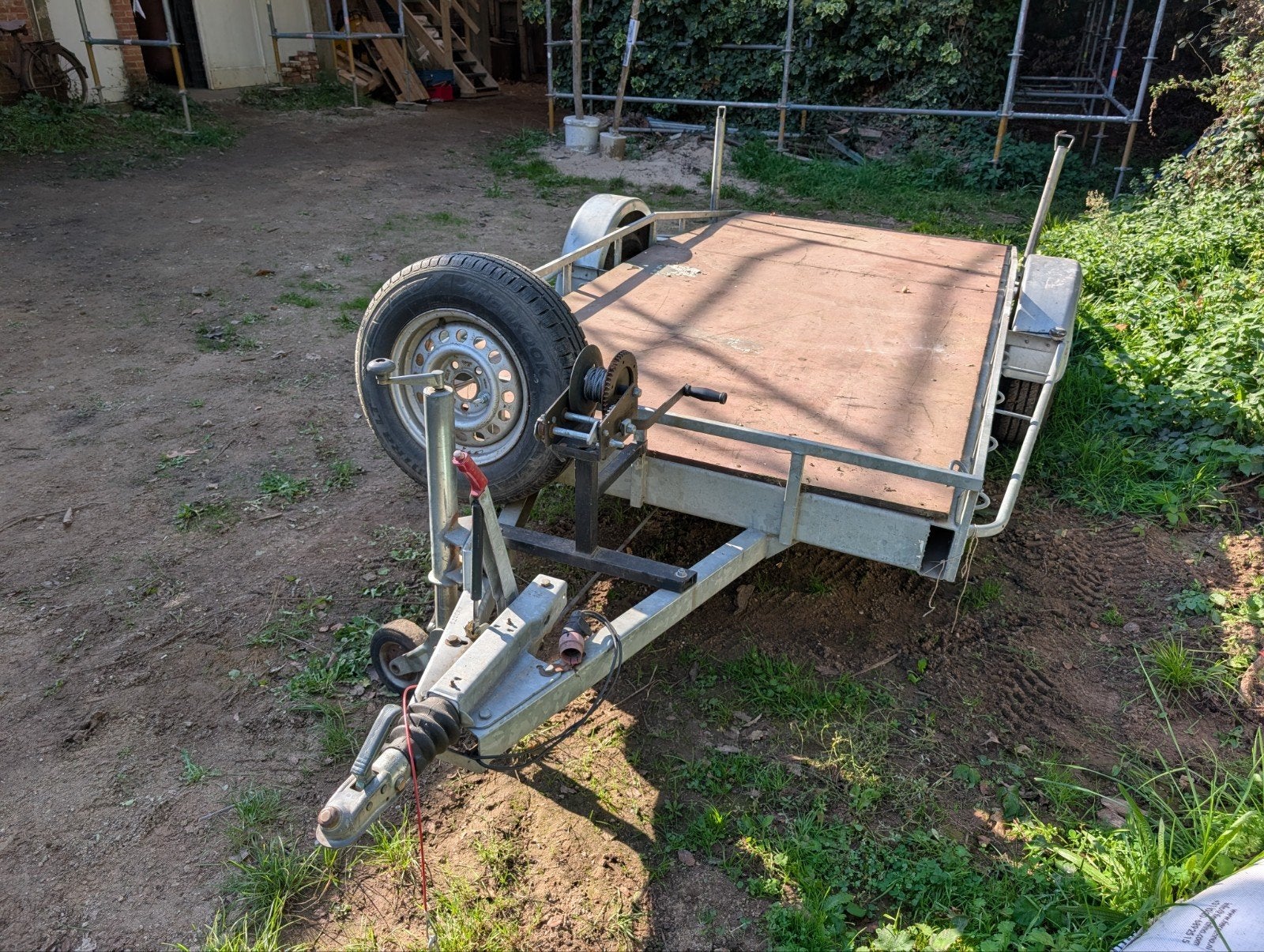 autotrailer, Auto diversen, Ophalen
