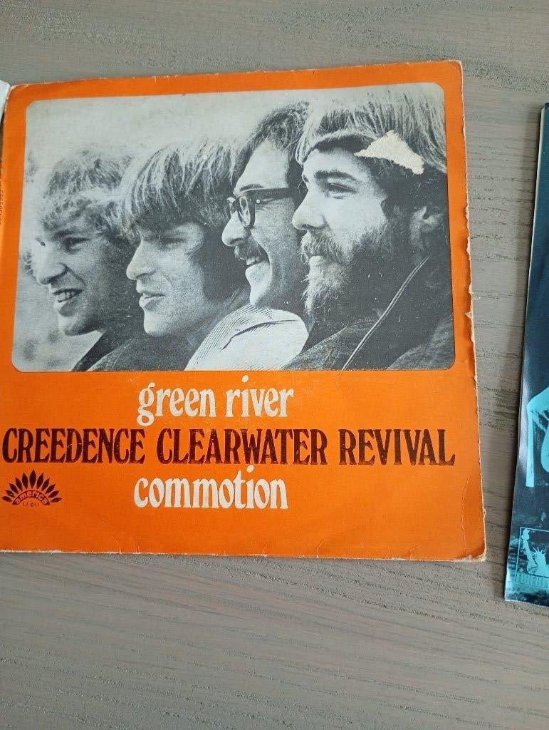 Creedence Clearwater revival - Green river, Gebruikt, Verzenden, 7 inch, Fotohoes