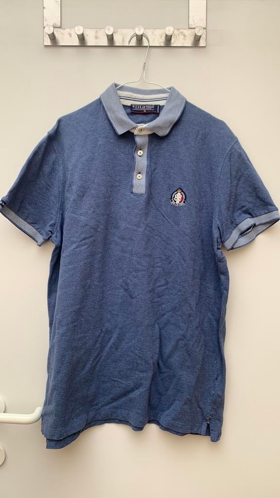 Merk: River Woods. Kleur: Gemêleerd blauw XL, Kleding | Heren, Polo's, Ophalen, Zo goed als nieuw, Blauw