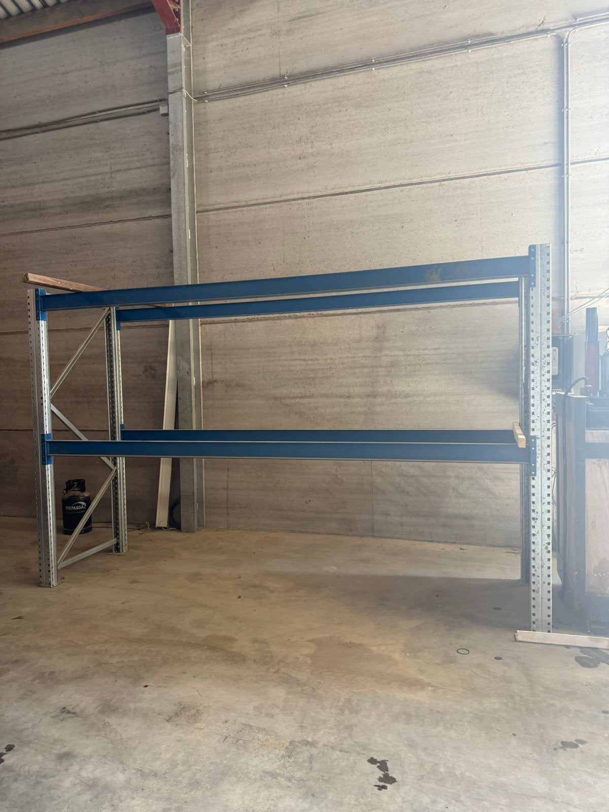 Pallet stelling / platenrek, Ophalen