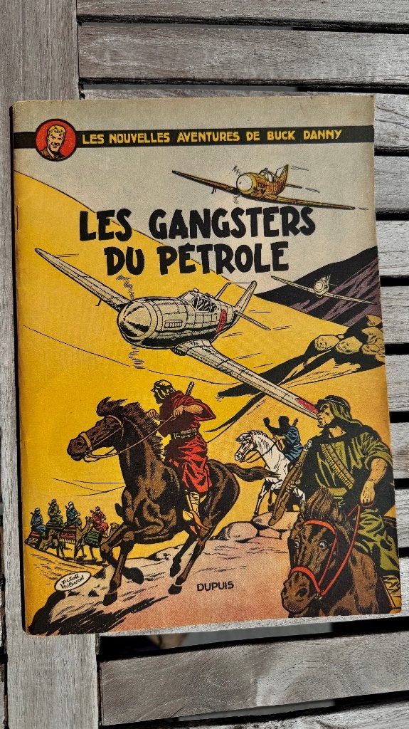 BUCK DANNY – Les Gangsters du Pétrole EO 1953 – comme neuf, Ophalen of Verzenden, Zo goed als nieuw