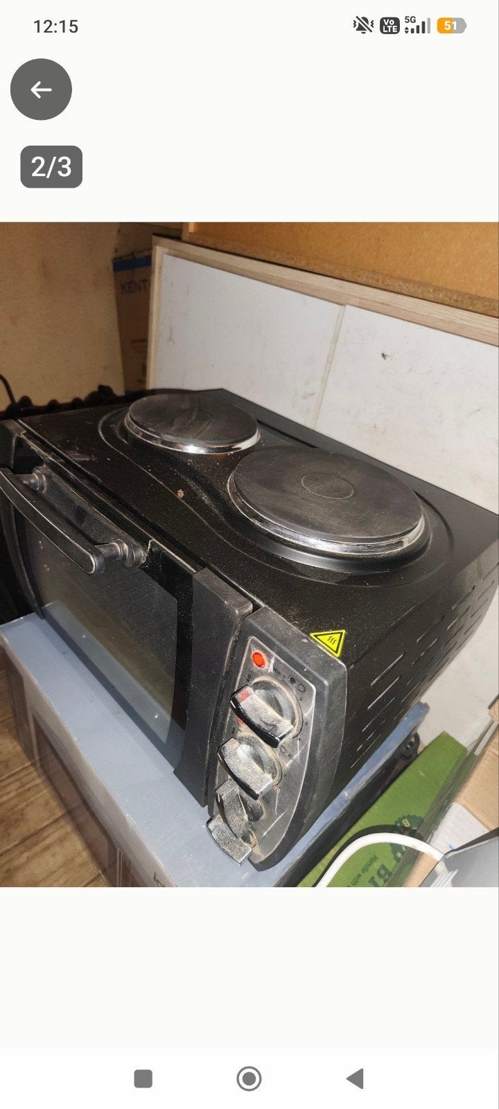 nieuwe oven met kookplaat elektrische, Ophalen, Oven