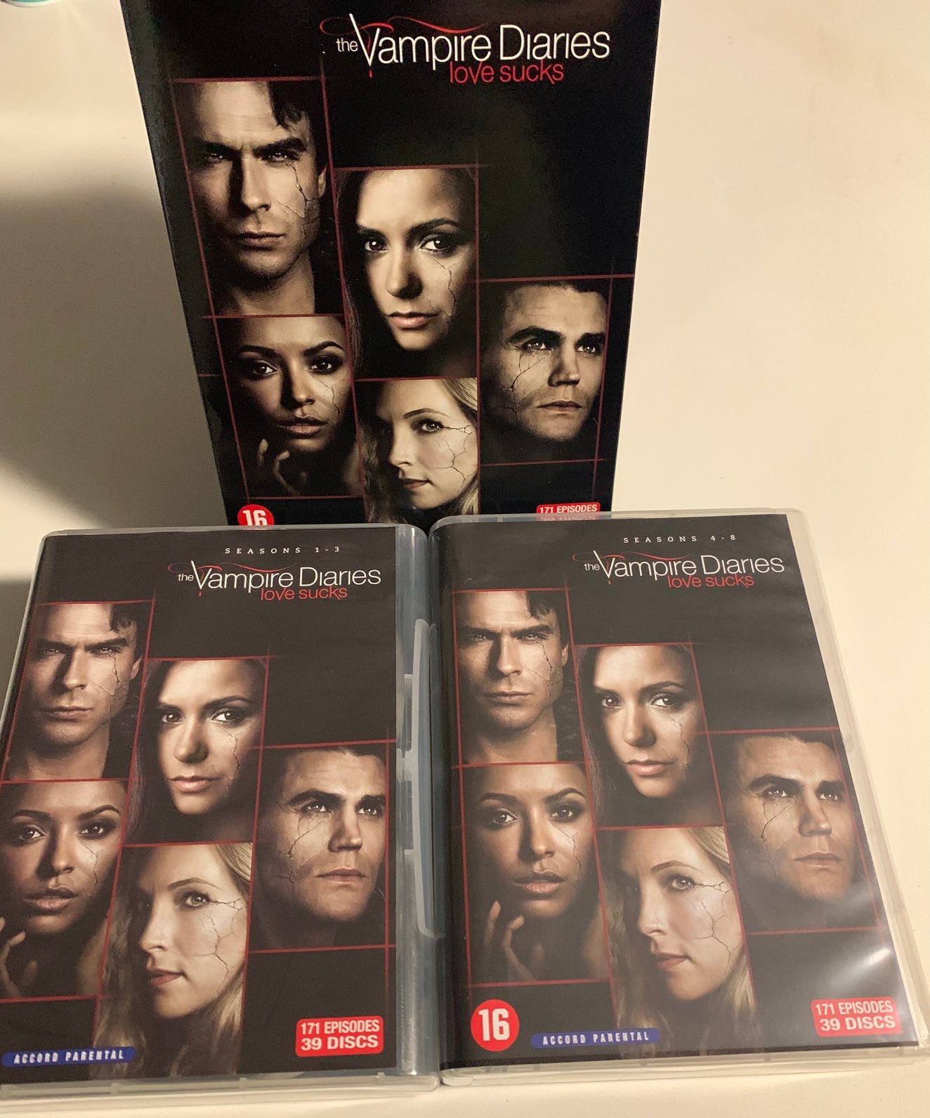 The Vampire Diaries, Anglais, Enlèvement ou Envoi, Série complète, Néerlandais