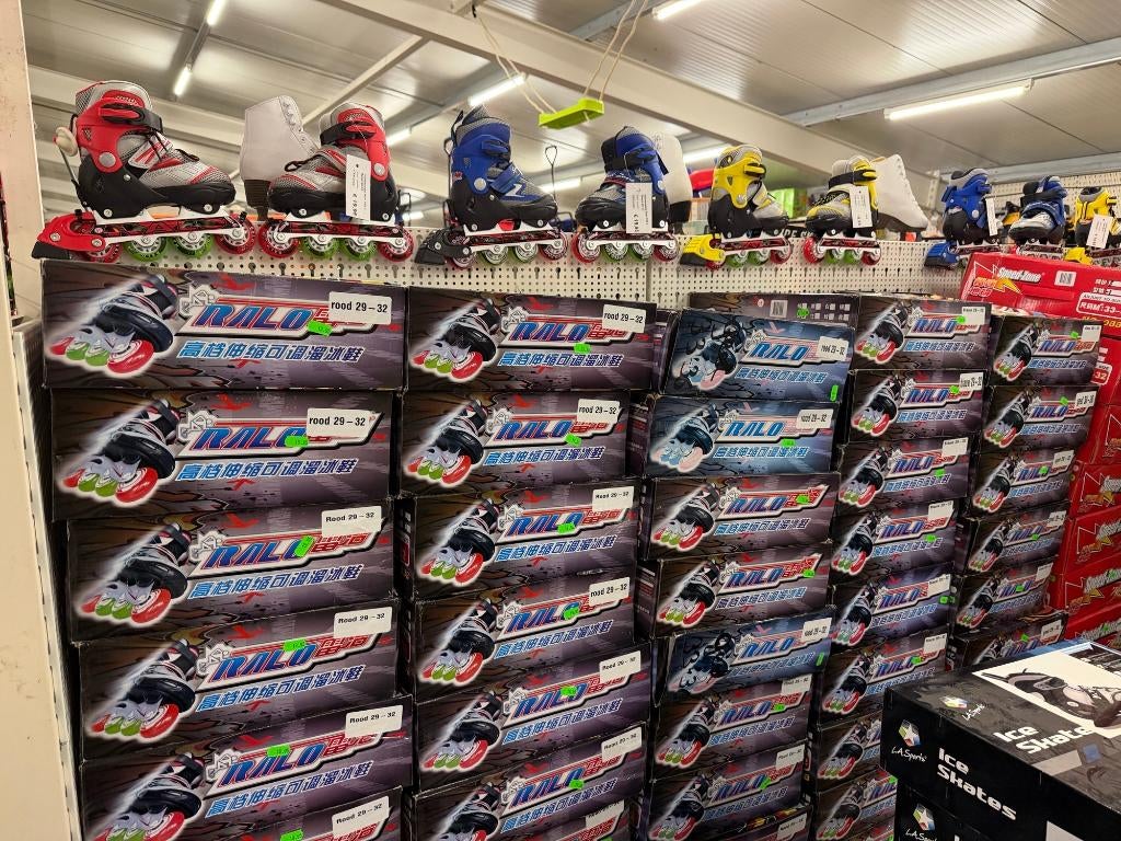 Nieuw partij inlineskates kinder 250stuks, Sport en Fitness, Skeelers, Ophalen, Nieuw, Overige typen, Overige merken