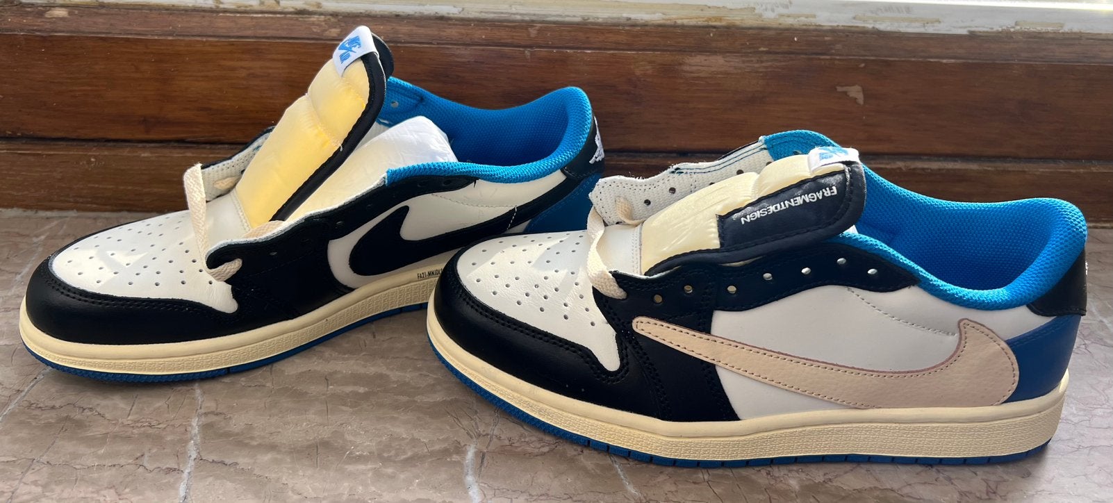 Air Jordan 1 Low x Travis Scott, Kleding | Heren, Schoenen, Ophalen, Wit, Nieuw, Sneakers