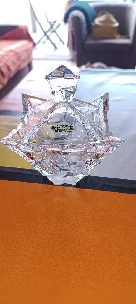Bonbonnière en cristal, Antiquités & Art, Enlèvement