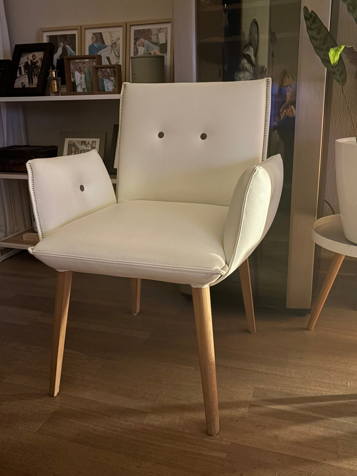 6 Leder stoelen Mobitec Soda, Ophalen, Zo goed als nieuw