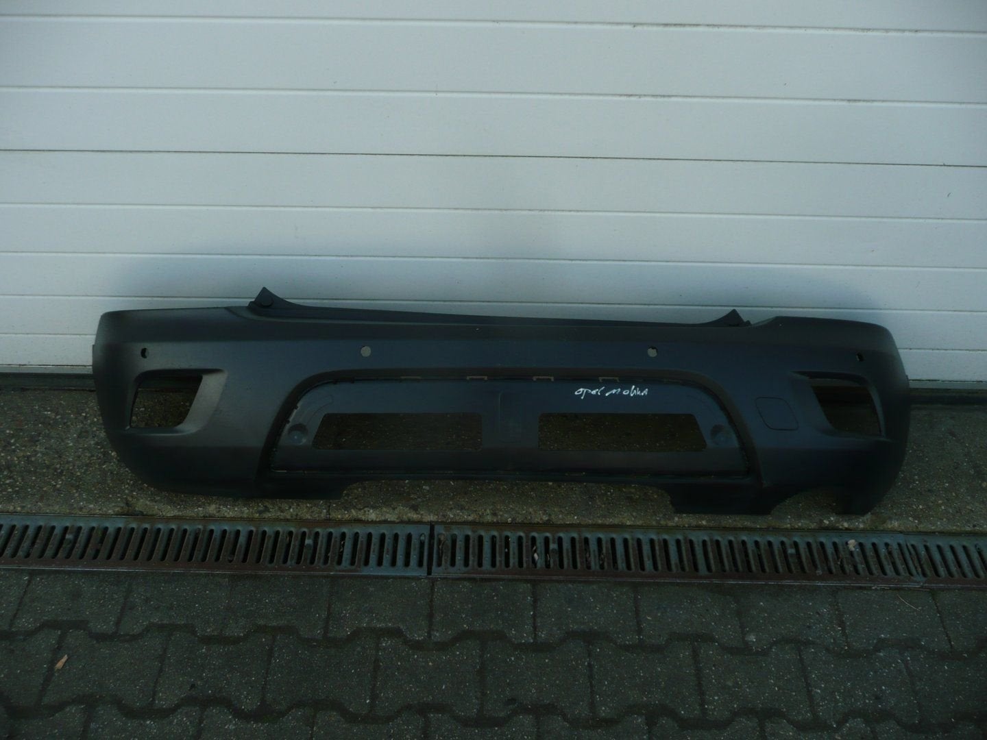 Opel Mokka Bumper Achterbumper PDC Gaten 95365611, Auto-onderdelen, Gebruikt, -, -, Opel
