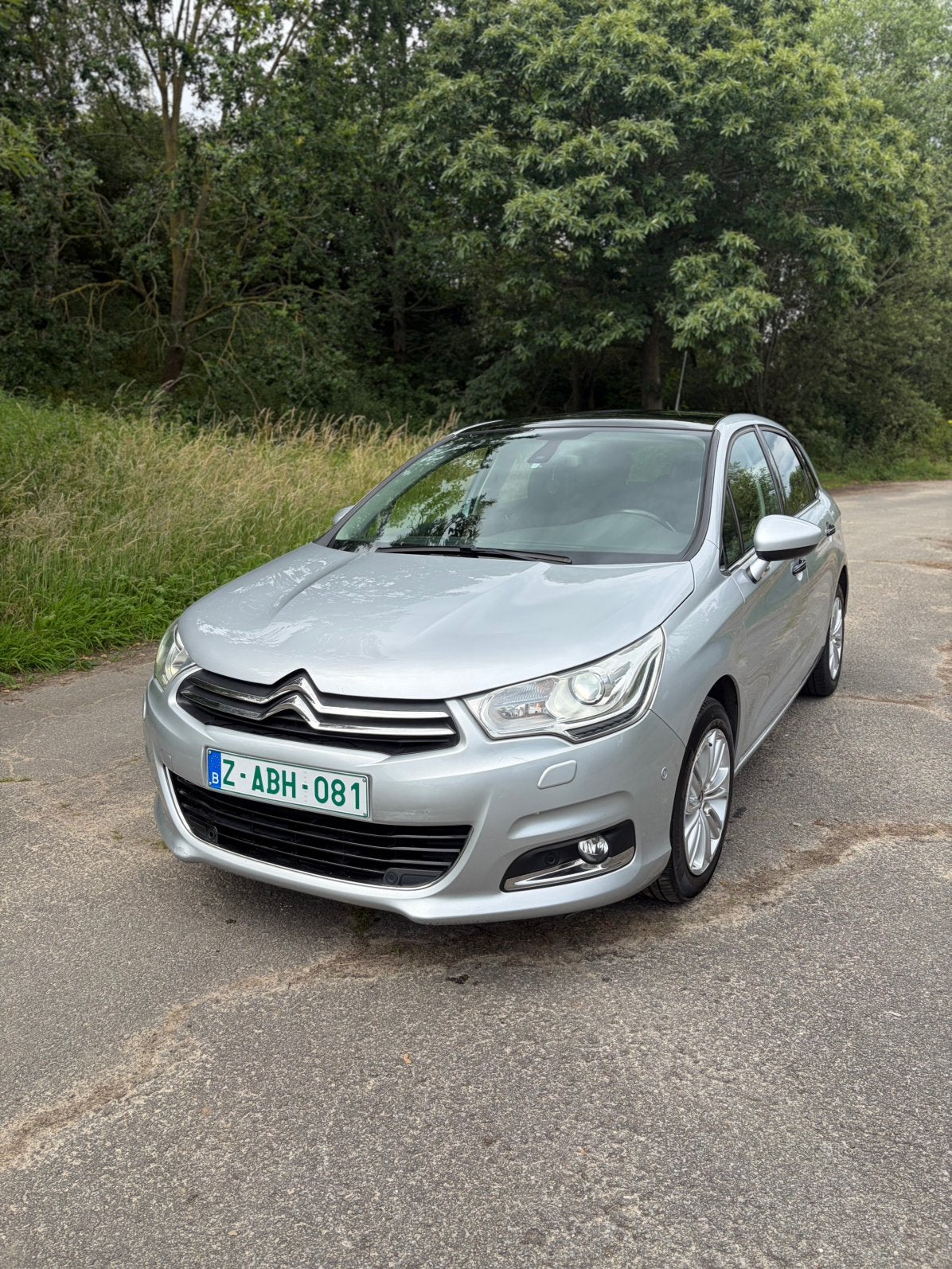 Citroen C4 2015 panoramic glass, Autos, Cuir, Achat, Euro 6, Entreprise
