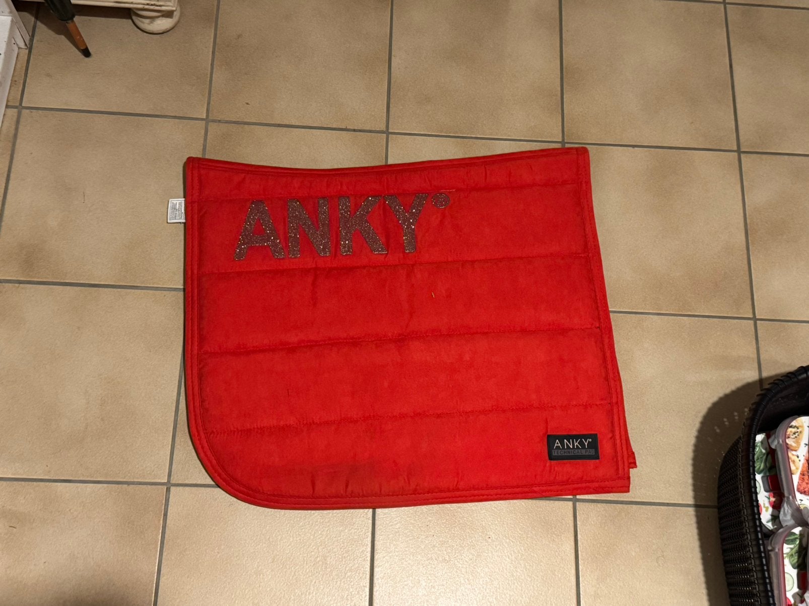 Tapis Anky, Animaux & Accessoires, Full (L), Enlèvement ou Envoi, Tapis de selle, Comme neuf