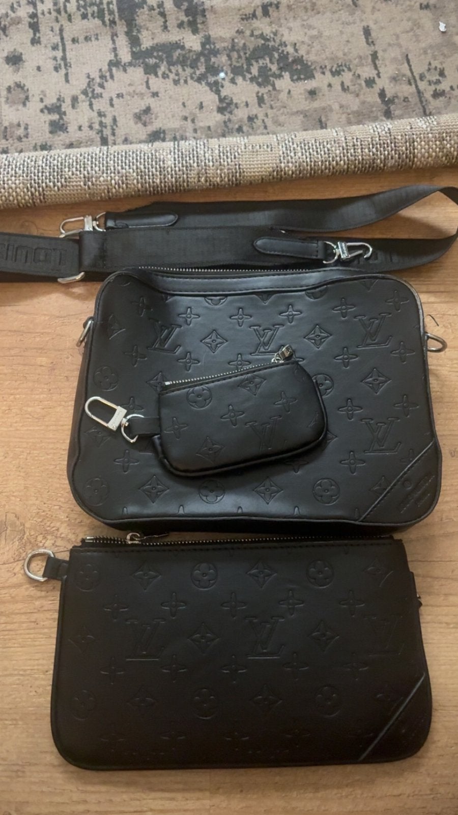Louis vuiton tas, Zwart, Minder dan 40 cm, Ophalen of Verzenden, Zo goed als nieuw