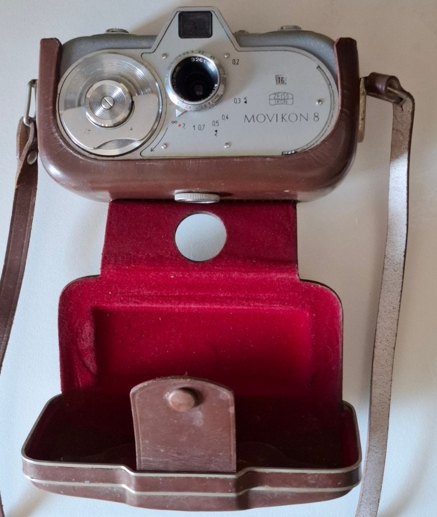 Movikon  8 : caméra argentique double 8 mm - 1953, Enlèvement, Autres types, Autres techniques