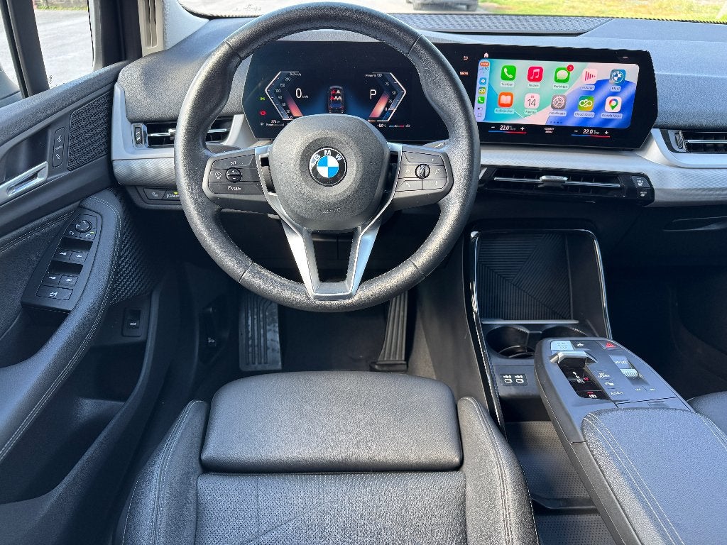 BMW 218 dA Active Tourer Widescreen/Driving Assistant/ZVW, 1995 cc, 4 cilinders, Zwart, Bedrijf