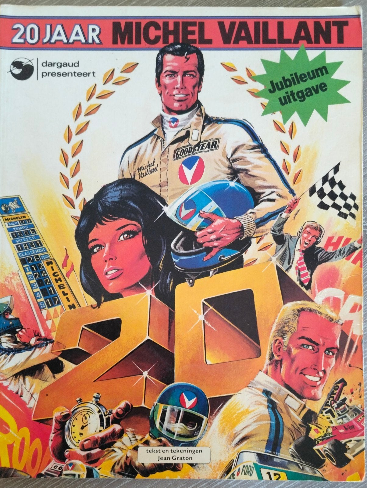 20 jaar Michel Vaillant, Boeken, Jean Graton, Eén stripboek, Ophalen, Gelezen