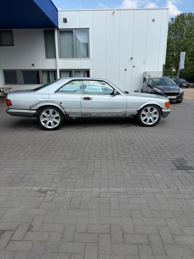 UNIEK 500 SEC  AMG WIDEBODY PROJECT, Autos, Mercedes-Benz, Particulier, Classe S, Essence, Coupé, 2 portes, Automatique, Argent ou Gris