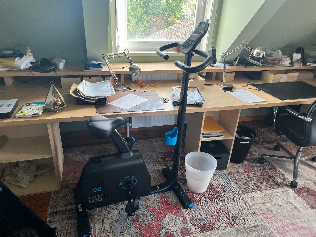 Vélo d’appartement Domyos 500, Enlèvement, Comme neuf, Jambes, Vélo d'appartement