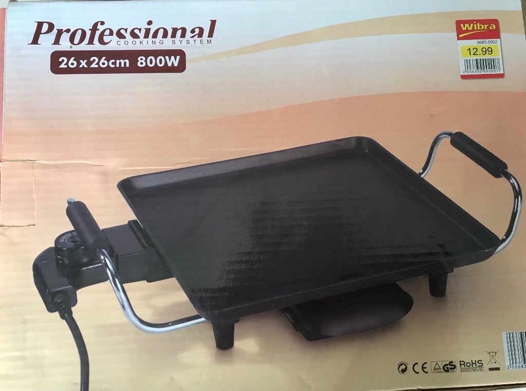 Grill plaat, Elektronische apparatuur, Ophalen, Nieuw