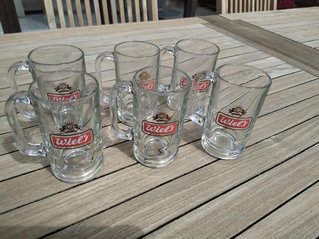 6 verres/chopes "Wiels", Collections, Enlèvement