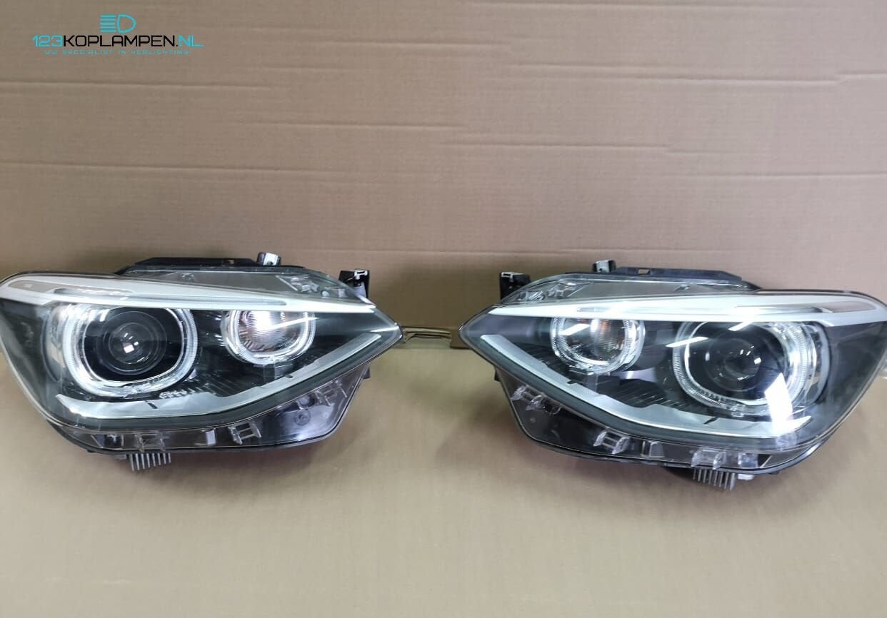 BMW 1 Serie F20 F21 Bi Xenon LED koplamp koplampen links rec, Auto-onderdelen, Ophalen, Gebruikt, -, -