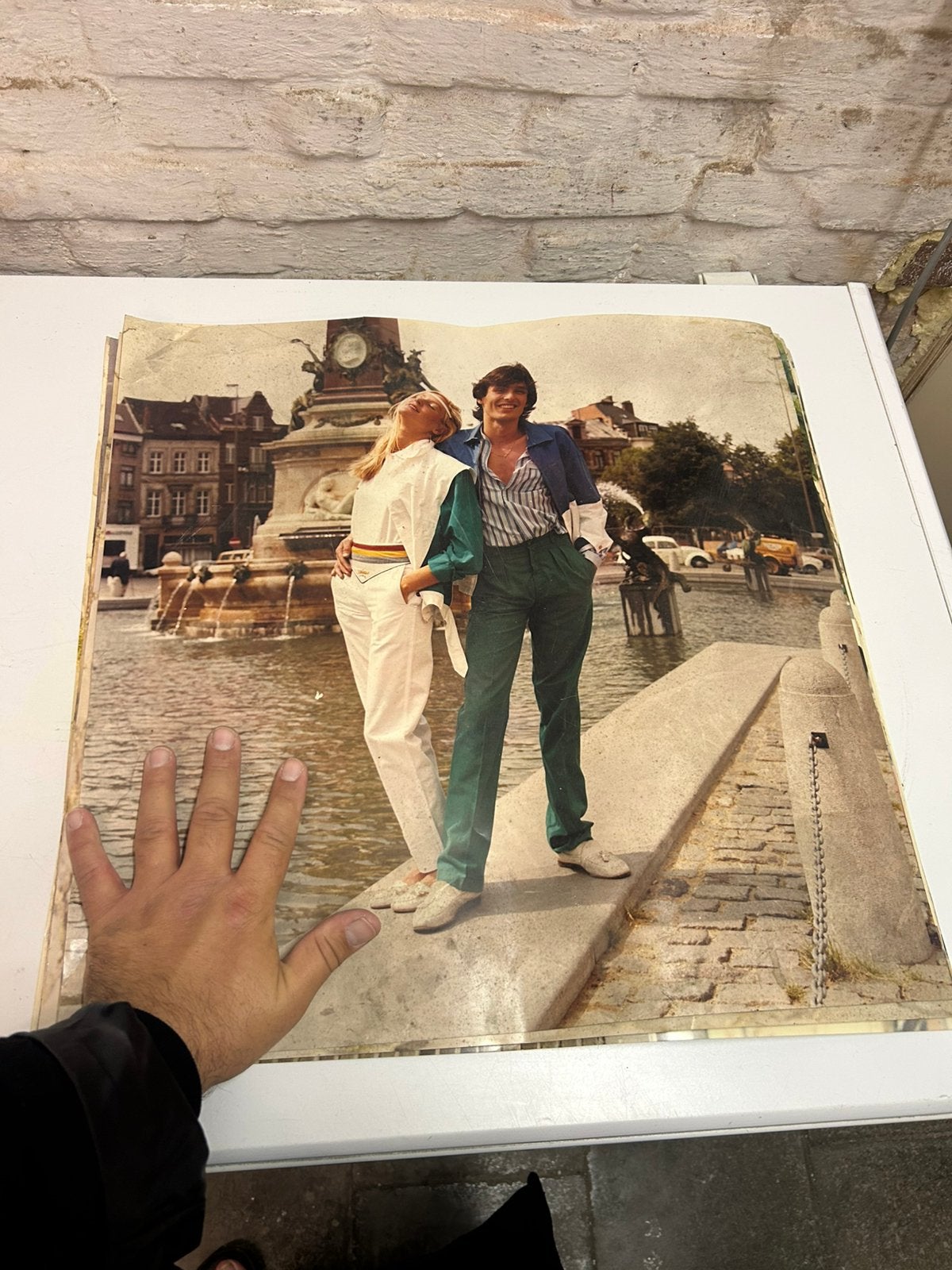Set van 16 grote vintage posters - mode uit de jaren 80, Ophalen, Zo goed als nieuw