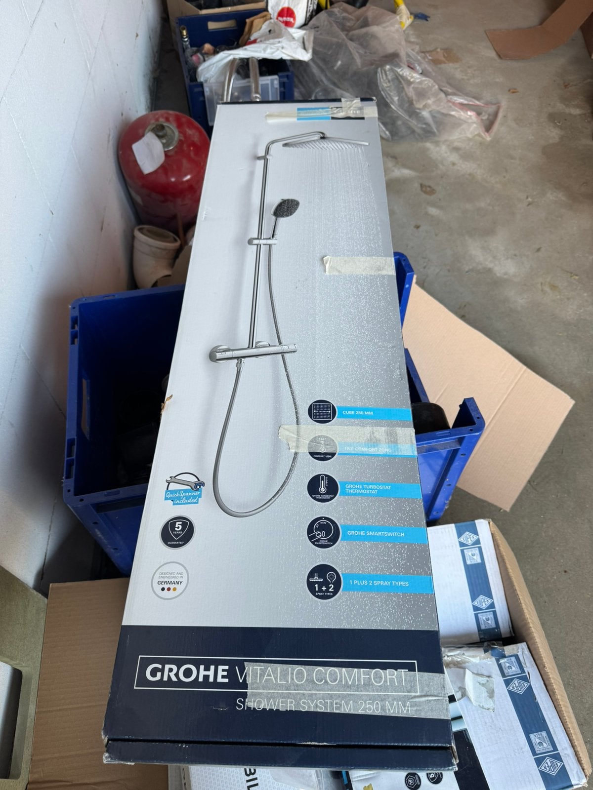 Grohe Vitalio Comfort 250 douchesysteem ther, Ophalen, Nieuw
