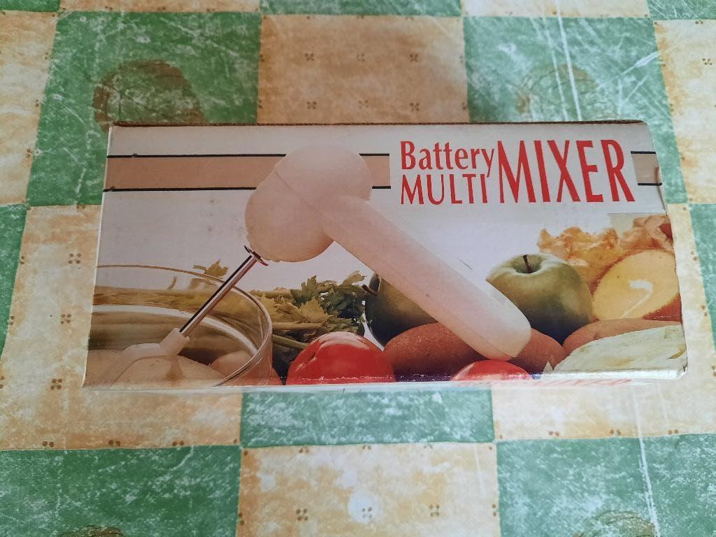 compacte mini multi mixer op battery nieuw, Ophalen of Verzenden, Nieuw