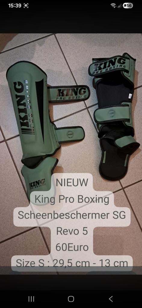 Protège-tibias KING Pro Boxing, Enlèvement, Neuf, Gardes de boxe