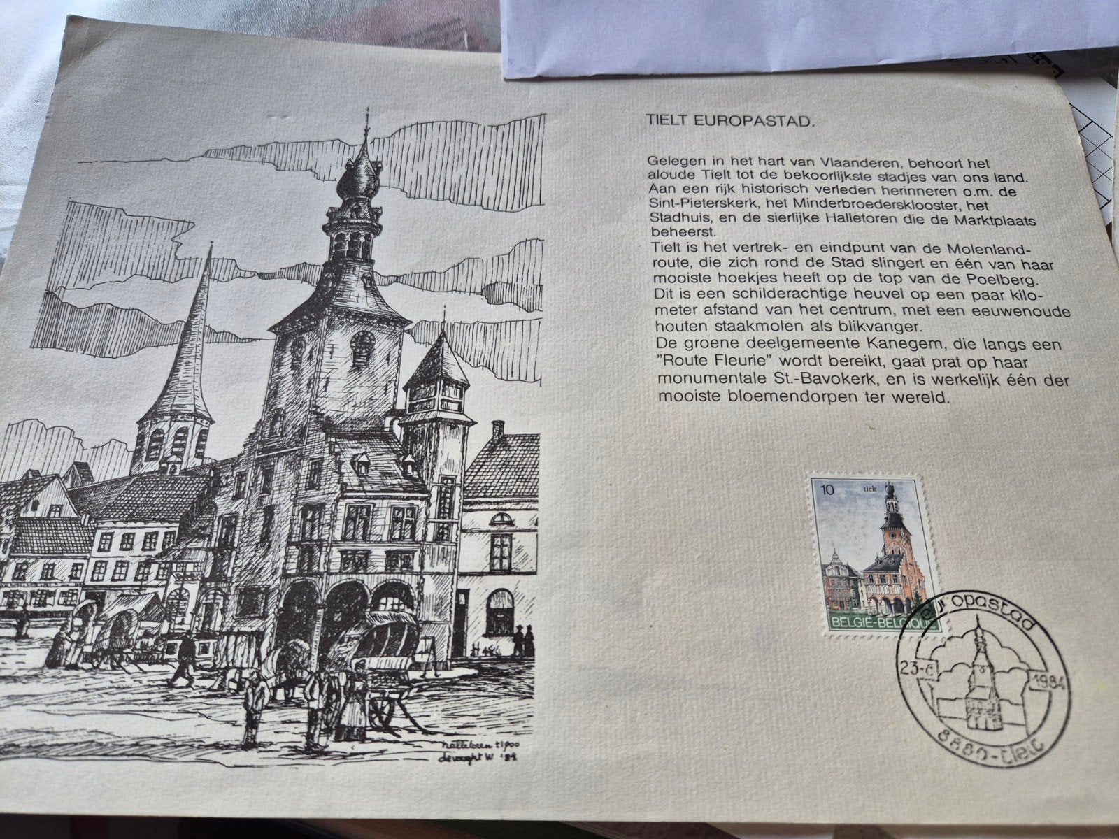 Postzegel Tielt, Verzamelen, Ophalen