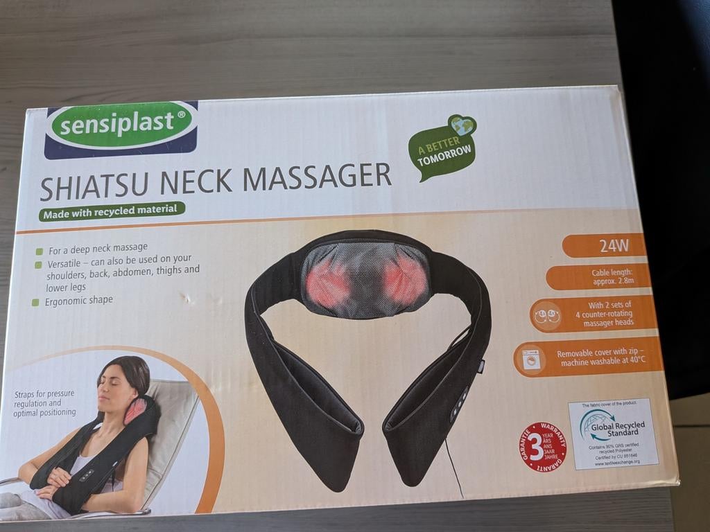 Nek massage apparaat, Enlèvement, Appareil