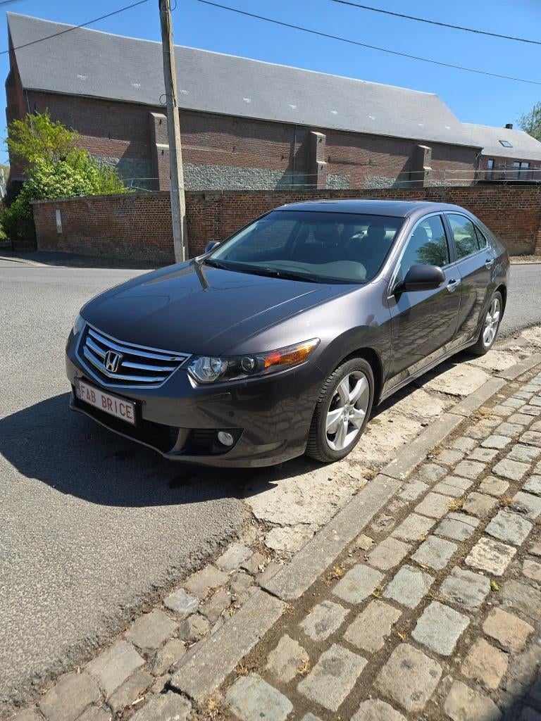 Honda Accord 2.4 1er propriétaire 164000Km !!!, Autos, Honda, Cuir, Entreprise, Carnet d'entretien, Berline