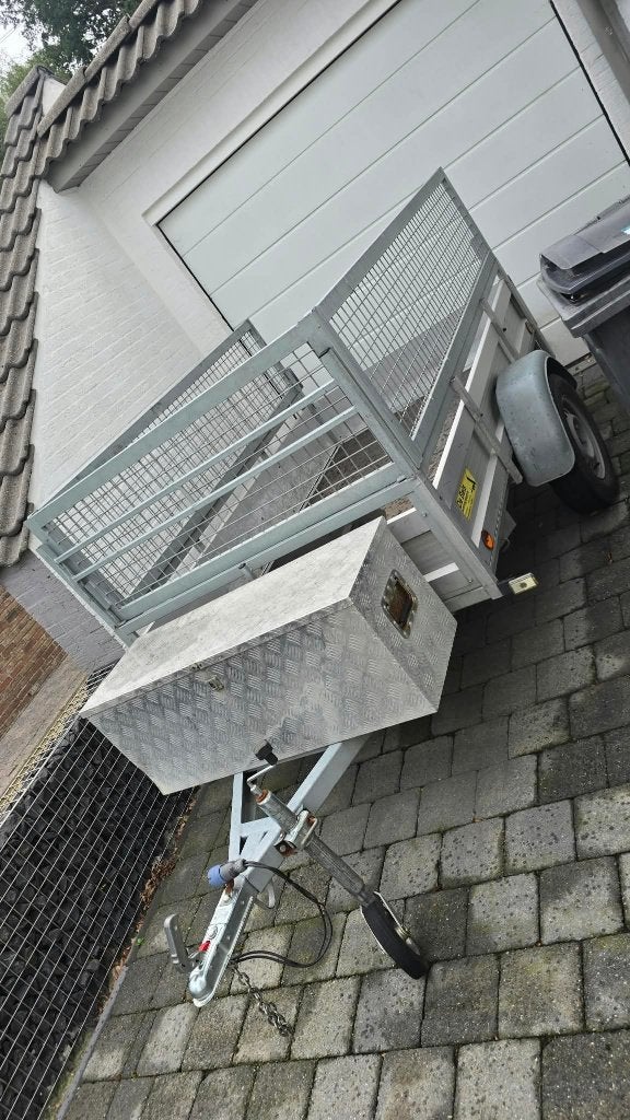 Aanhangwagen alumet afn gegalv loofrek, Enlèvement, Comme neuf