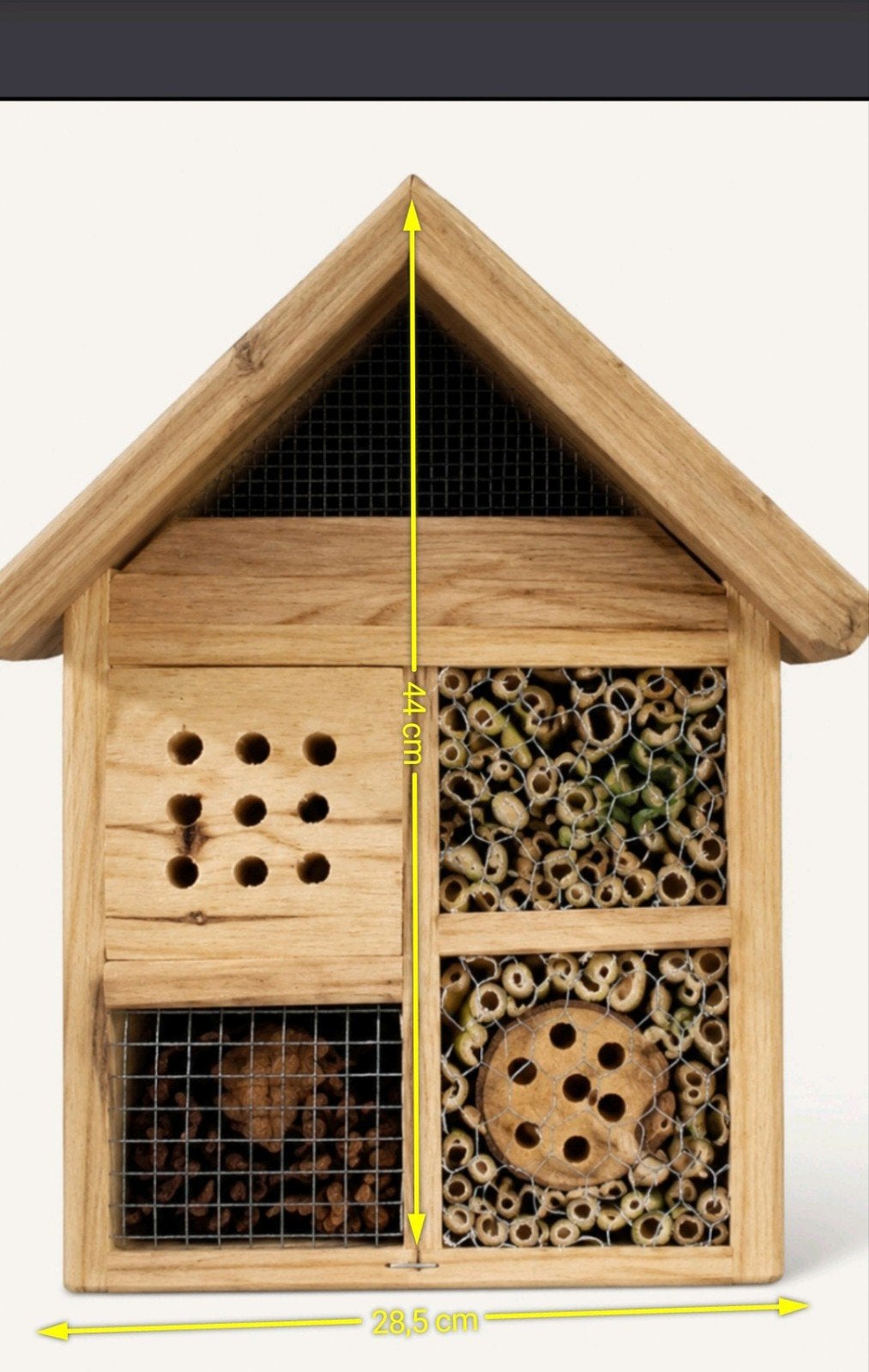 Insectenhotel, Ophalen