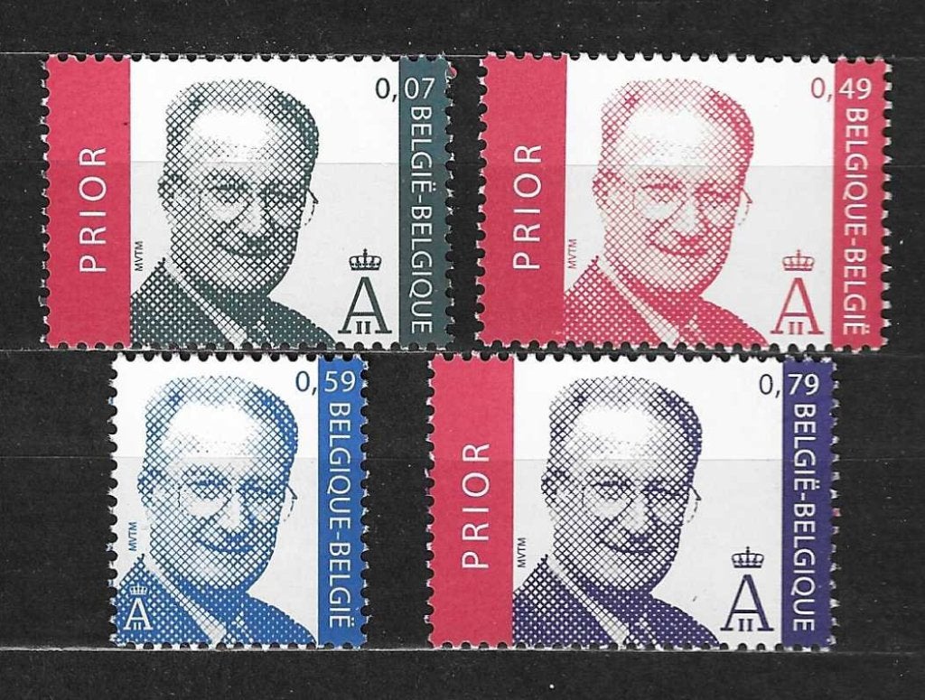 Belgique OPC 3131-34 S.M. le Roi Albert II **, Neuf, Enlèvement ou Envoi, Non oblitéré, Chefs d'Etat