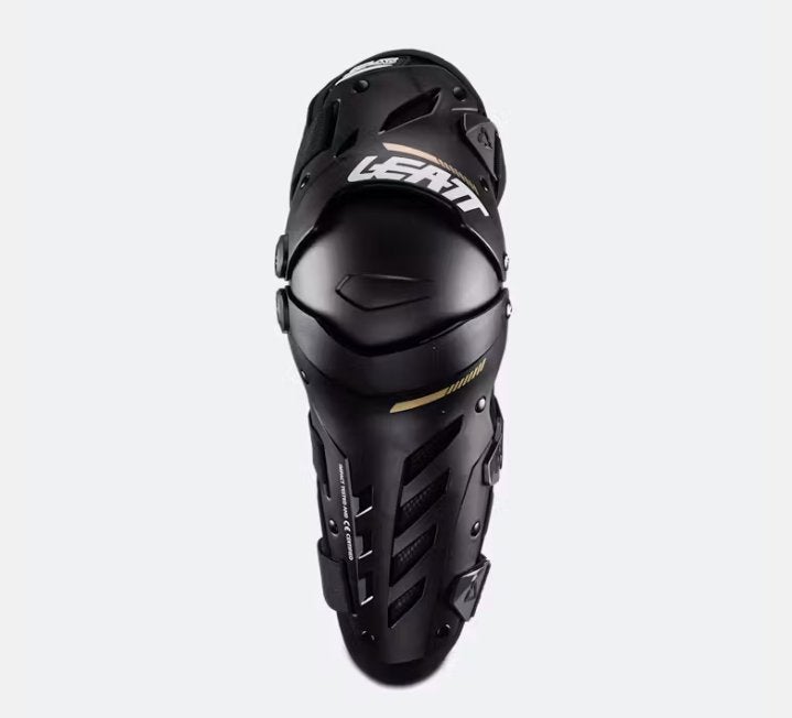 Leatt Dual Axis zwart kniebeschermers maat S/M, Motoren, Accessoires | Overige, Zo goed als nieuw, Ophalen of Verzenden