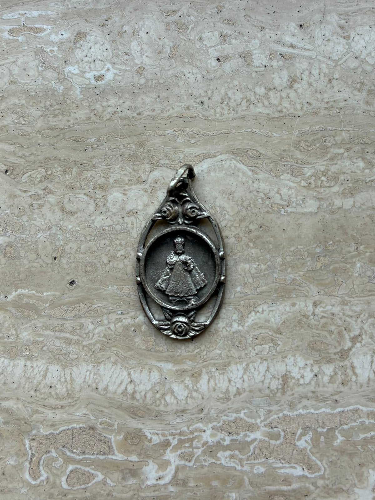 Medaille Kindje Jezus van Tongeren, Verzenden, Gebruikt, Overige typen, Christendom | Katholiek