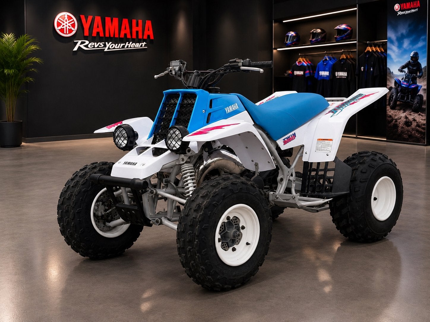 Nieuwstaat! Yamaha Banshee 350 cc 1992 model 3GG Kenteken, Motos