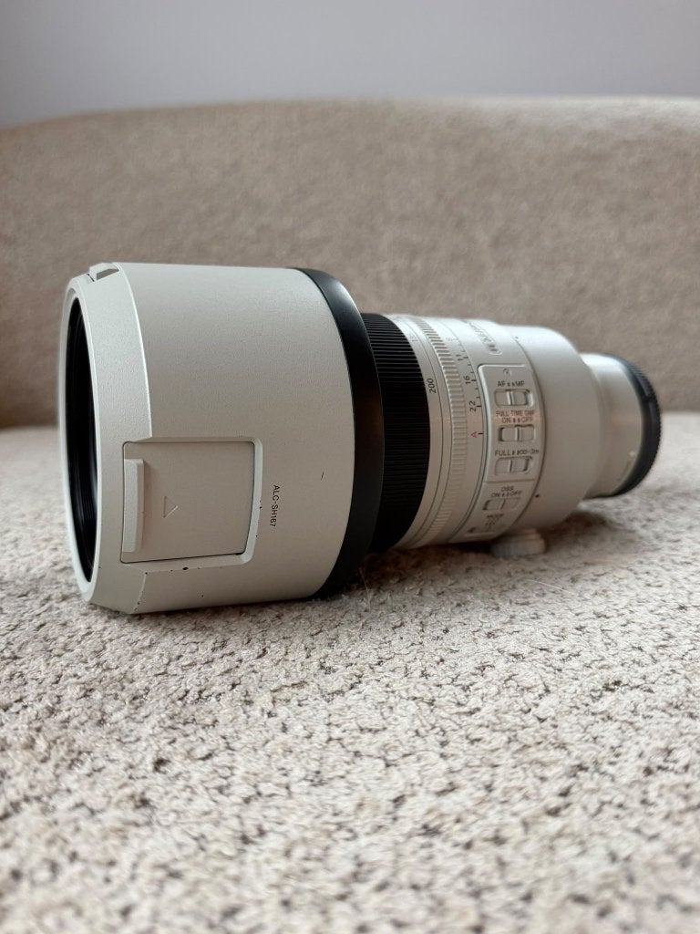 Sony FE 70-200mm f/2.8 GM OSS II lens, TV, Hi-fi & Vidéo, Sony, Monture Sony E, Téléobjectif, Enlèvement