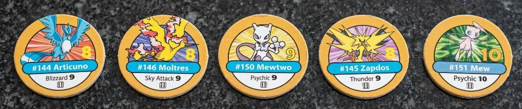 Pokemon flippo set Mew Mewtwo Zapdos Articuno, Hobby en Vrije tijd, Verzamelkaartspellen | Pokémon, Ophalen of Verzenden, Gebruikt