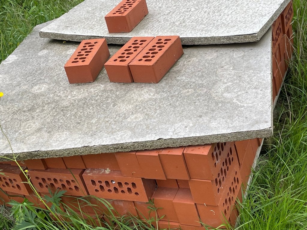 Lot de 1500 briques, Bricolage & Construction, Briques, Enlèvement, Neuf, Briques