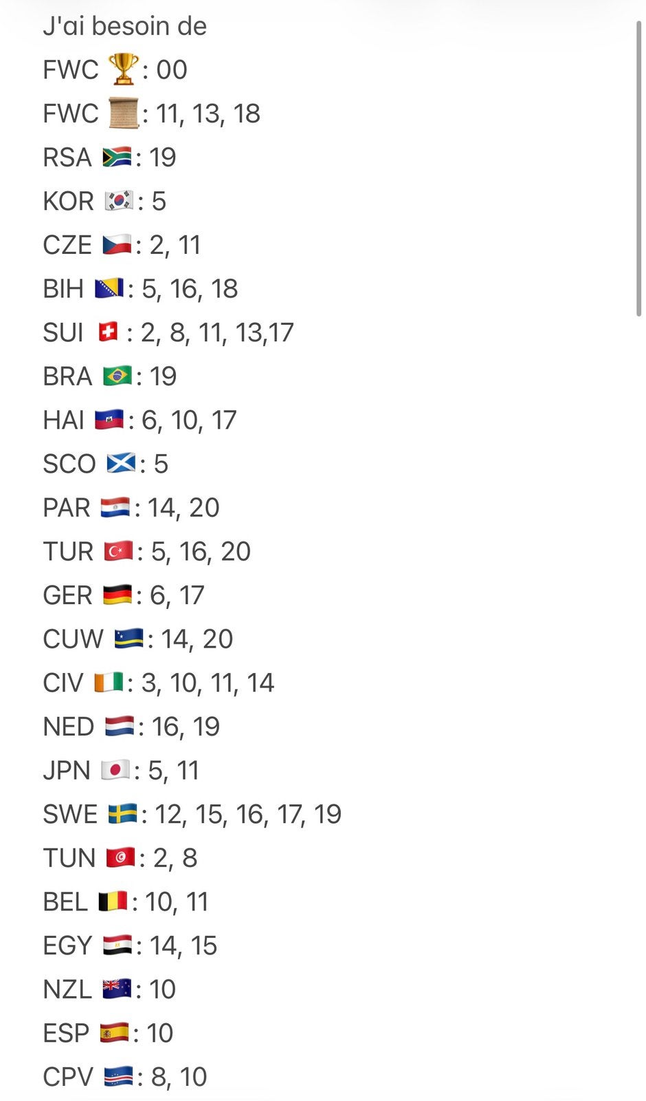 Échange de carte FIFA 2026, Informatique & Logiciels, Enlèvement, Comme neuf