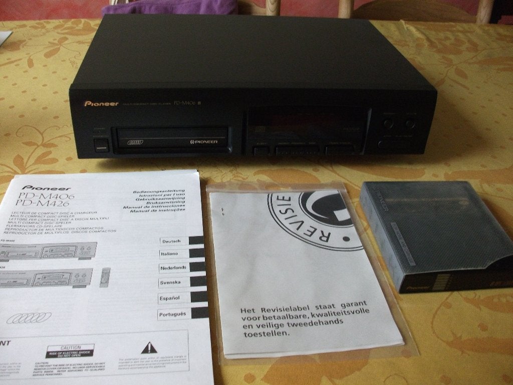 Pioneer compact disc player PD- M406, Audio, Tv en Foto, Cd-spelers, Ophalen of Verzenden, Nieuw, Pioneer, Wisselaar
